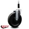 Service Caster 6'' Phenolic Wheel Swivel 7/8'' Expanding Stem Caster SCC-EX20S615-PHR-78 - alternate 4